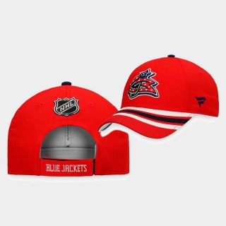 2020-21 Columbus Blue Jackets Red 2021 Special Edition Adjustable Hat