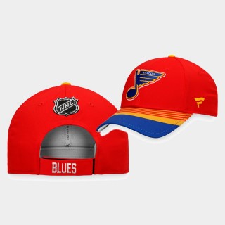 2020-21 St. Louis Blues Red 2021 Special Edition Adjustable Hat