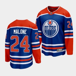 Brad Malone Edmonton Oilers 2022-23 Home Royal Premier Jersey Men's