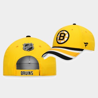 2020-21 Boston Bruins Gold 2021 Special Edition Adjustable Hat