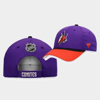 2020-21 Arizona Coyotes Purple 2021 Special Edition Adjustable Hat