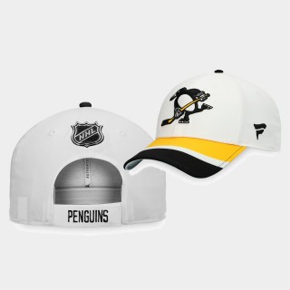 2020-21 Pittsburgh Penguins White 2021 Special Edition Adjustable Hat