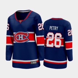 2020-21 Women's Montreal Canadiens Jeff Petry #26 Special Edition Jersey - Blue