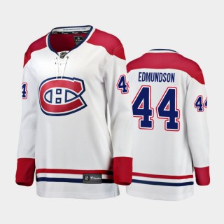 2020-21 Women's Montreal Canadiens Joel Edmundson #44 Away Breakaway Player Jersey - White