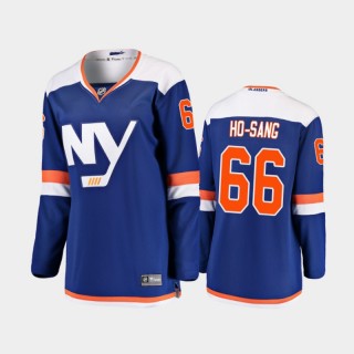 2021 Women New York Islanders Josh Ho-Sang #66 Alternate Jersey - Blue